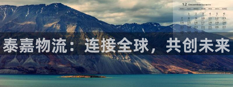 多多28登陆网：泰嘉物流：连接全球，